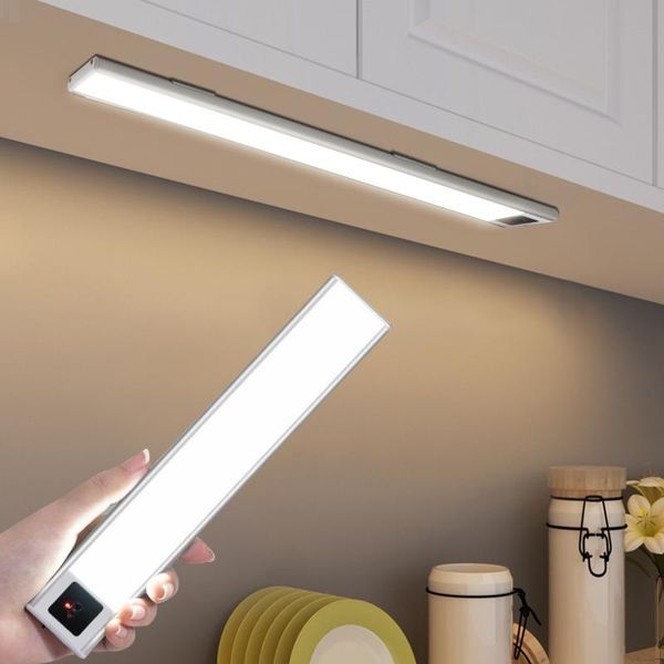 20/40cm magnetic under cabinet night light ultra-thin usb hand sweep sensor lamp room kitchen bedroom lighting led wall lights
20/40cm magnetic under cabinet night light ultra-thin usb hand sweep sensor lamp room kitchen bedroom lighting led wall lights