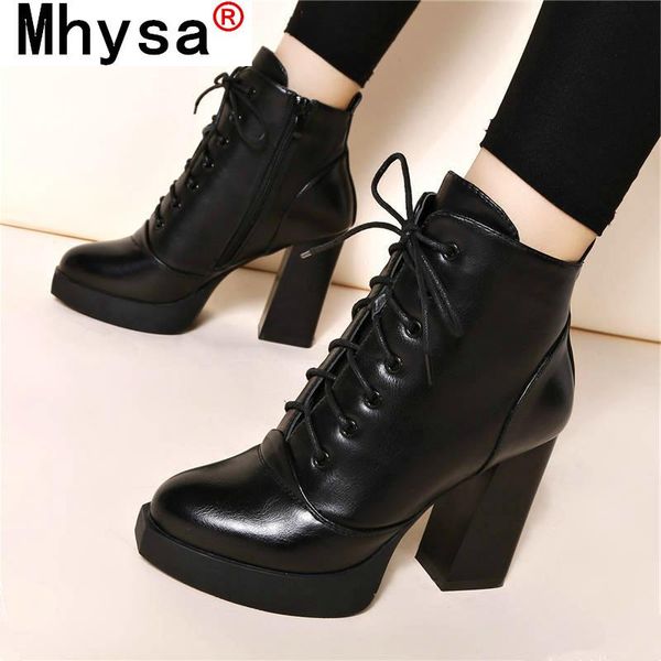 boots leather women ankle motocycle female shoes autumn lace up winter motorcycle 2021 british style, Black
boots leather women ankle motocycle female shoes autumn lace up winter motorcycle 2021 british style, Black