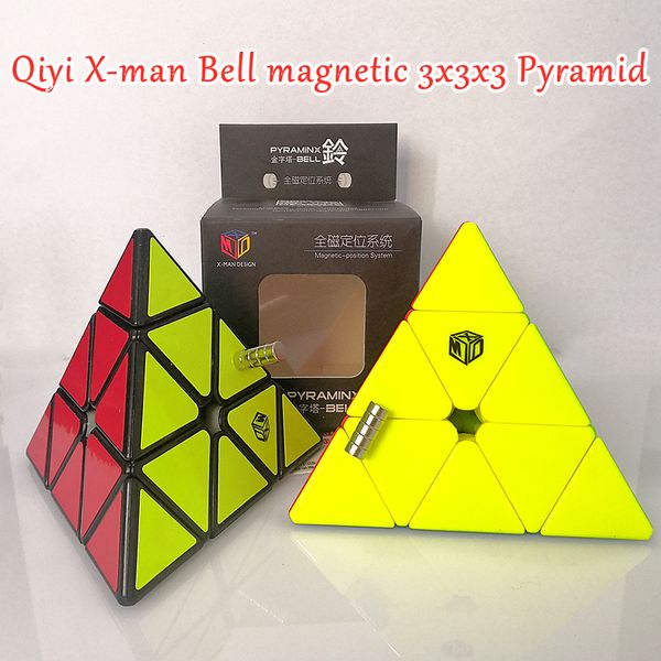 qiyi x-man bell magnetic 3x3x3 pyramid magic speed cube xmd 3x3 cubo magico 3x3x3 pyramid puzzle educational toys for children
qiyi x-man bell magnetic 3x3x3 pyramid magic speed cube xmd 3x3 cubo magico 3x3x3 pyramid puzzle educational toys for children
