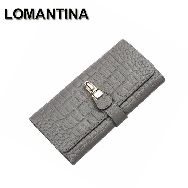 wallets lomantina women's long wallet stone pattern designer genuine ladies leather purse card phone holder, Red;black
wallets lomantina women's long wallet stone pattern designer genuine ladies leather purse card phone holder, Red;black