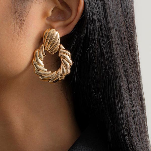 hoop & huggie fashion statement earrings 2021 round geometric for women metal big dangle drop earring modern punk jewelry, Golden;silver
hoop & huggie fashion statement earrings 2021 round geometric for women metal big dangle drop earring modern punk jewelry, Golden;silver