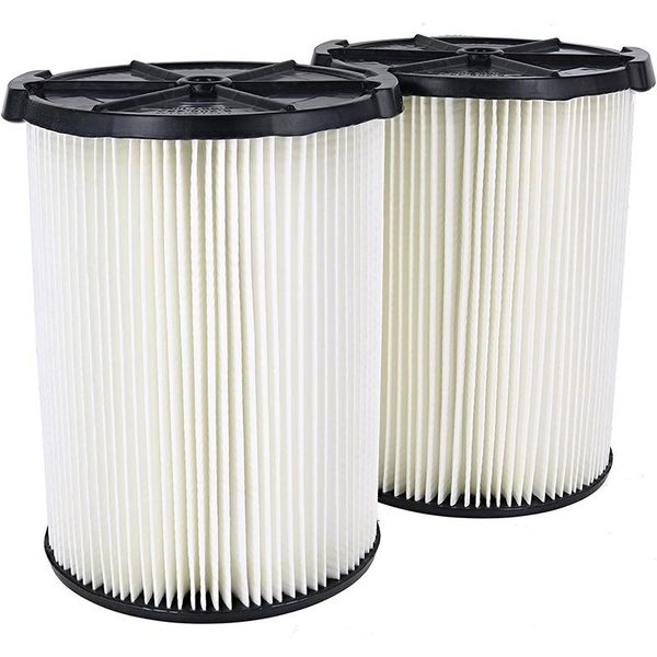 vacuum cleaners vf4200 replacement 1-layer everyday dirt wet/dry vac filter for 5-20 gallon vacuums (2 pack vf4000)
vacuum cleaners vf4200 replacement 1-layer everyday dirt wet/dry vac filter for 5-20 gallon vacuums (2 pack vf4000)