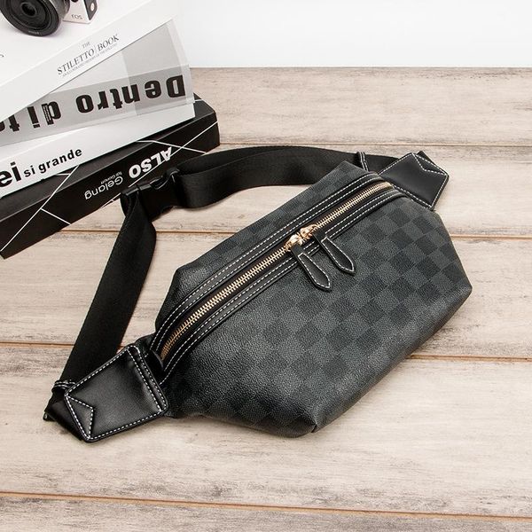 european and american classic presbyopia contrast color waist bag fashion wild shoulder messenger chest tide bags
european and american classic presbyopia contrast color waist bag fashion wild shoulder messenger chest tide bags