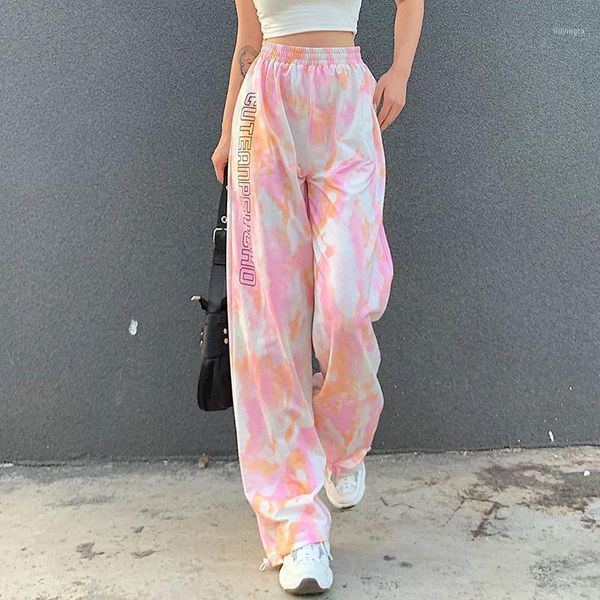 women's pants & capris women's high waist tie dye sweatpants women loose gradient joggers mujer streetwear casual sweet autumn 202, Black;white
women's pants & capris women's high waist tie dye sweatpants women loose gradient joggers mujer streetwear casual sweet autumn 202, Black;white