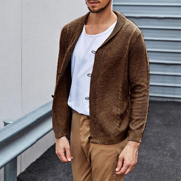 men's sweaters lapel knitted sweater vintage design print button cardigan 2021 autumn/winter fashion long sleeve coat, White;black
men's sweaters lapel knitted sweater vintage design print button cardigan 2021 autumn/winter fashion long sleeve coat, White;black