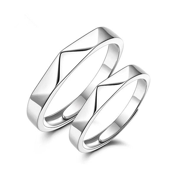 korean version of simple geometric diamond ring for lovers, Black
korean version of simple geometric diamond ring for lovers, Black