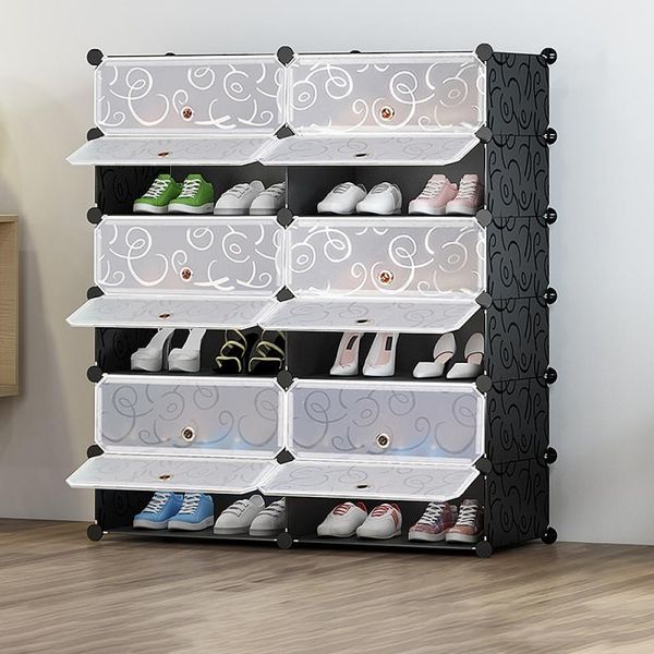 clothing & wardrobe storage 6 layers 12 doors shoe cabinet diy assembled space-saving organizer shelf home dorm closet dustproof shoes rack
clothing & wardrobe storage 6 layers 12 doors shoe cabinet diy assembled space-saving organizer shelf home dorm closet dustproof shoes rack