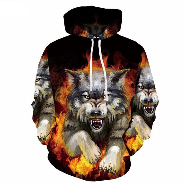 men's hoodies & sweatshirts 2021 for men and women 3d printing ferocious wolf head sweatshirt kids fashion hip hop casual coat clothing, Black
men's hoodies & sweatshirts 2021 for men and women 3d printing ferocious wolf head sweatshirt kids fashion hip hop casual coat clothing, Black