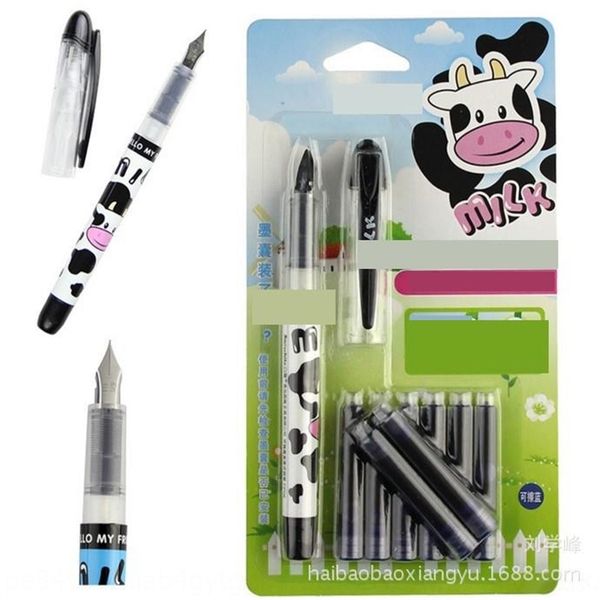 FM8 white snow fp06 direct liquid changeable student white snow with fountain pens stationery and stationery 8 ink bags cartoon pen
FM8 white snow fp06 direct liquid changeable student white snow with fountain pens stationery and stationery 8 ink bags cartoon pen