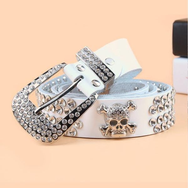 belts wide buckle belt for women woman vintage rhinestone skull second layer cow skin strap female jeans luxury, Black;brown
belts wide buckle belt for women woman vintage rhinestone skull second layer cow skin strap female jeans luxury, Black;brown
