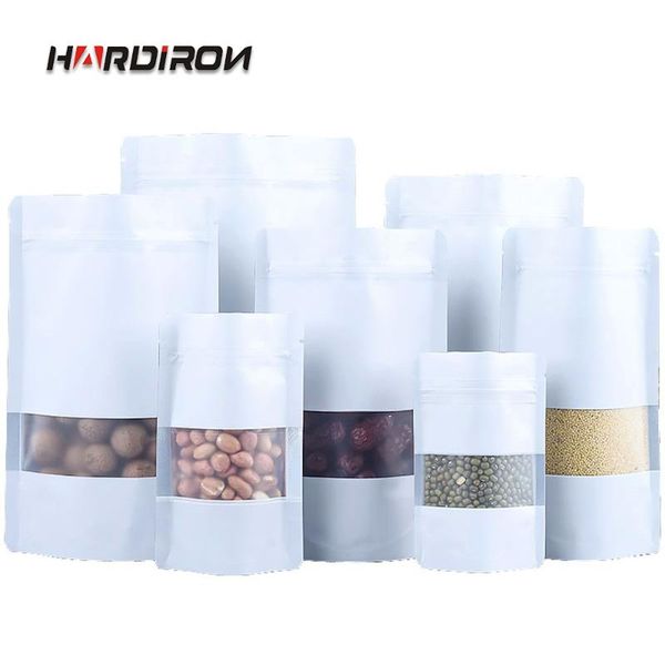 storage bags matte white aluminum foil bag waterproof standing window zipper coffee snack tea chocolate thick sealable gift packaging
storage bags matte white aluminum foil bag waterproof standing window zipper coffee snack tea chocolate thick sealable gift packaging