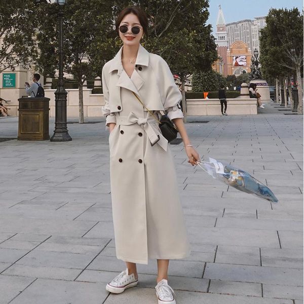 women's trench coats fashion windbreaker female spring british style double reasted coat women long casual outwear mujer z625 ipd4, Tan;black
women's trench coats fashion windbreaker female spring british style double reasted coat women long casual outwear mujer z625 ipd4, Tan;black