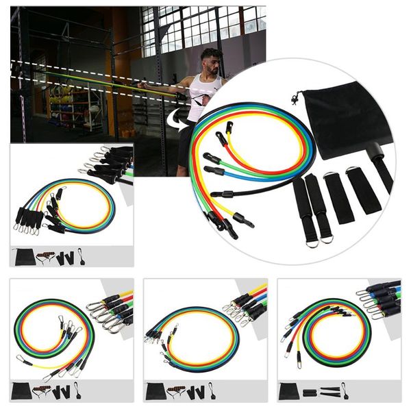 11pcs/set pull rope fitness exercises resistance bands latex tubes pedal excerciser body training workout yoga
11pcs/set pull rope fitness exercises resistance bands latex tubes pedal excerciser body training workout yoga