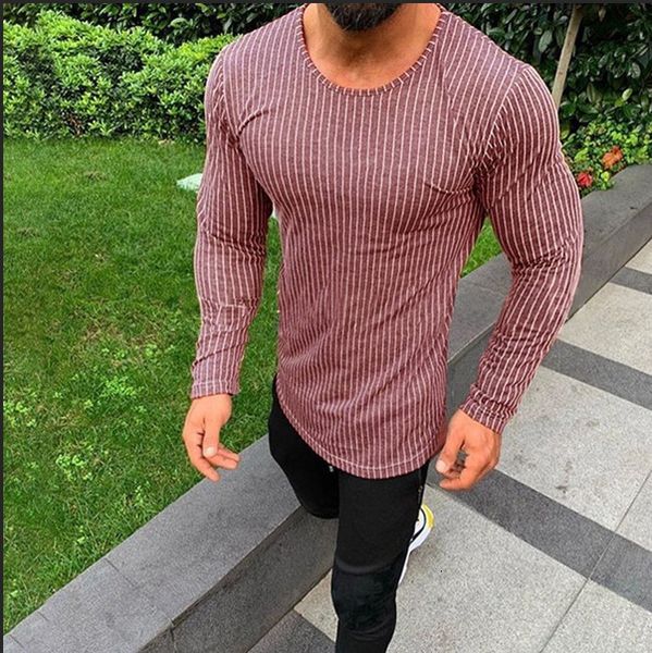 men's hoodies & sweatshirts ebaihui spring and summer wear outerwear base shirt slim vertical stripe t-shirts long sleeve cotton t, Black
men's hoodies & sweatshirts ebaihui spring and summer wear outerwear base shirt slim vertical stripe t-shirts long sleeve cotton t, Black