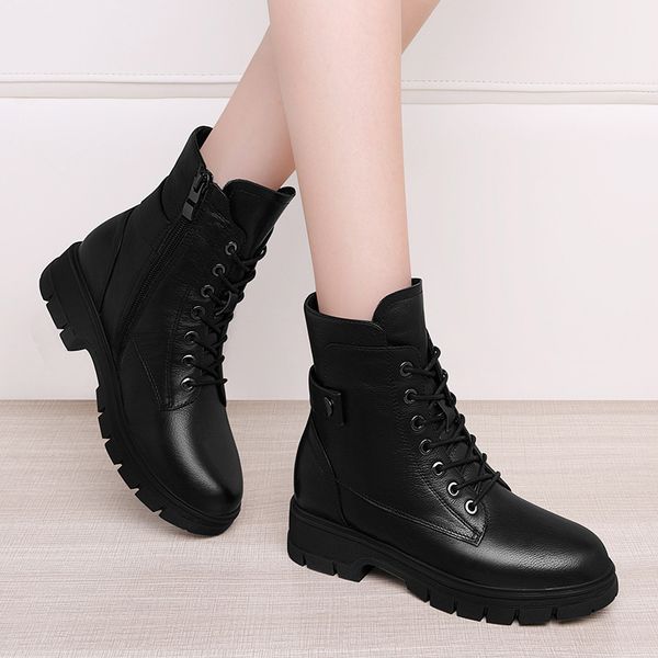 centennial ann martin 2021 autumn winter short women's leather boots yang mi, Black
centennial ann martin 2021 autumn winter short women's leather boots yang mi, Black
