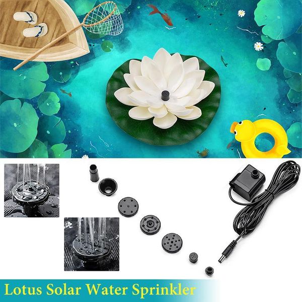 degrees lotus solar water sprinkler system sprayer for garden lawn courtyard decorations
degrees lotus solar water sprinkler system sprayer for garden lawn courtyard decorations
