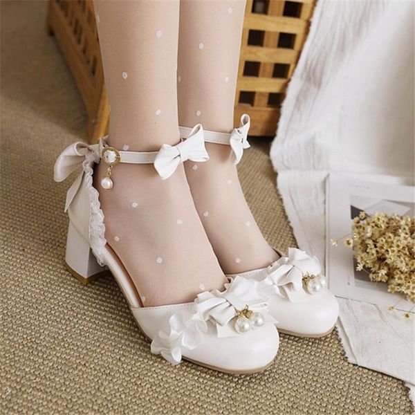 korean cute girls lolita sandals white pink beige bow tie lace ruffles pearls student school jk lo shoes women 2021, Black
korean cute girls lolita sandals white pink beige bow tie lace ruffles pearls student school jk lo shoes women 2021, Black