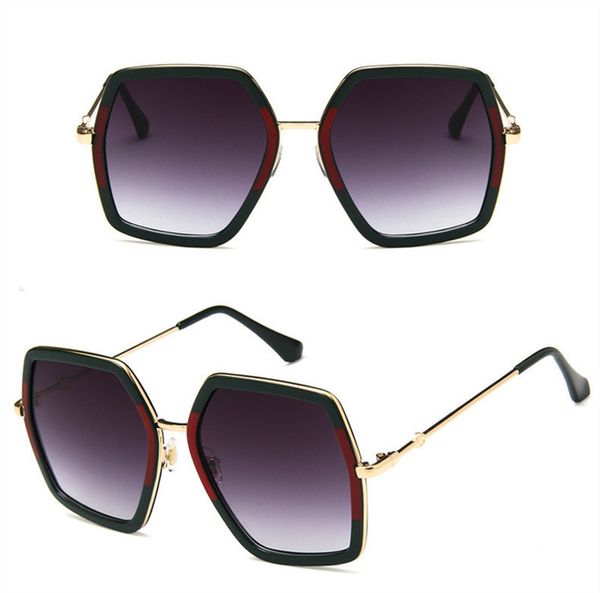 designer versatile irregular color matching brand women sunglasses fashion high street trend, White;black
designer versatile irregular color matching brand women sunglasses fashion high street trend, White;black