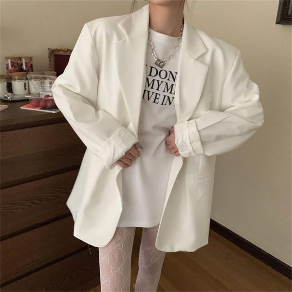 women's suits & blazers alien design pure color chic femme stylish oversize casual autumn elegant office wear ol gentle coats, White;black
women's suits & blazers alien design pure color chic femme stylish oversize casual autumn elegant office wear ol gentle coats, White;black