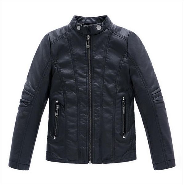 boys leather jacket stand collar motorcycle style pu jackets kids casual outdoor coat clothes, Blue;gray
boys leather jacket stand collar motorcycle style pu jackets kids casual outdoor coat clothes, Blue;gray
