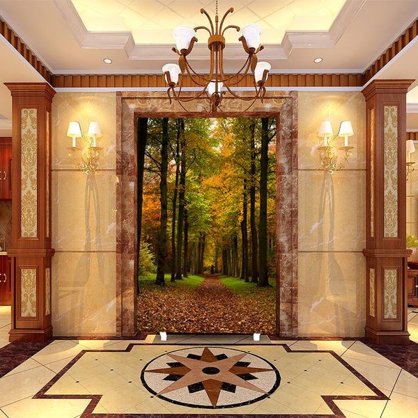 wallpapers 3dcustomized medium-size mural wallpaper green space expansion pattern with sunshine forest path the corridor enter hall
wallpapers 3dcustomized medium-size mural wallpaper green space expansion pattern with sunshine forest path the corridor enter hall
