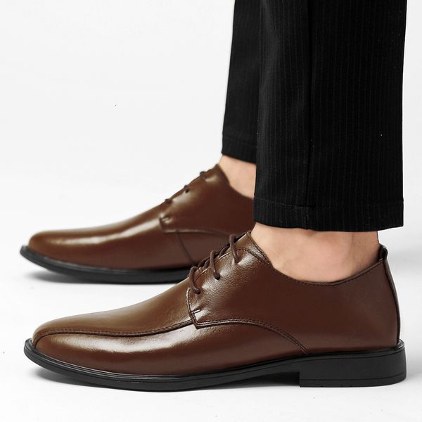 dress shoes luxury business oxford leather men breathable genuine lace-up elegant formal wedding slip on office ejm7, Black
dress shoes luxury business oxford leather men breathable genuine lace-up elegant formal wedding slip on office ejm7, Black