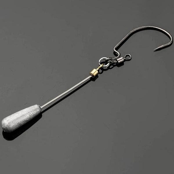 fishing hooks 5psc carbon steel single circle fishhook long plumb weighted drop s hook accessories
fishing hooks 5psc carbon steel single circle fishhook long plumb weighted drop s hook accessories