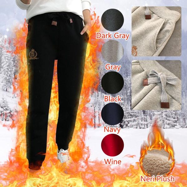 women's pants & capris women winter thick 2021 casual solid color keep warm plus velvet long with pockets loose trousers for, Black;white
women's pants & capris women winter thick 2021 casual solid color keep warm plus velvet long with pockets loose trousers for, Black;white