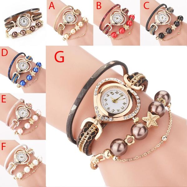 women vintage shining pearl bracelet dial analog quartz wrist watch ladies watches fashion 2021 wristwatches, Slivery;brown
women vintage shining pearl bracelet dial analog quartz wrist watch ladies watches fashion 2021 wristwatches, Slivery;brown
