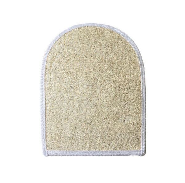 

2021 15x20cm natural loofah bath gloves soft skin exfoliating natural loofah bath back brush loofah bath gloves