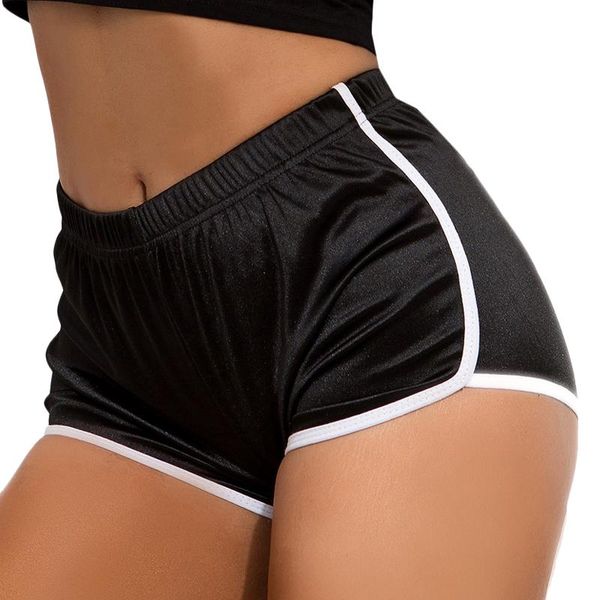 women shorts color patchwork stretch fitness sport running pants elastic high waist slim activewear casual ladies, Black;blue
women shorts color patchwork stretch fitness sport running pants elastic high waist slim activewear casual ladies, Black;blue
