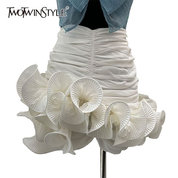 casual white skirt for women high waist patchwork asymmetrical ruched mini skirts females summer fashion style 210521, Black
casual white skirt for women high waist patchwork asymmetrical ruched mini skirts females summer fashion style 210521, Black