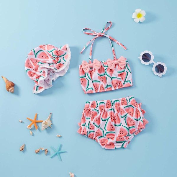 baby girl swimwear 2021 toddler girls summer watermelon pattern suspenders + shorts swimsuit suit traje de baño niña one-pieces, Black
baby girl swimwear 2021 toddler girls summer watermelon pattern suspenders + shorts swimsuit suit traje de baño niña one-pieces, Black