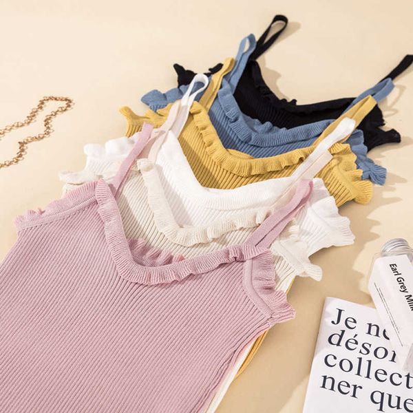 verano mujer crop women camisole summer tank ruched elasticity casual knitted striped ladies camiseta haut femme 210615, White
verano mujer crop women camisole summer tank ruched elasticity casual knitted striped ladies camiseta haut femme 210615, White
