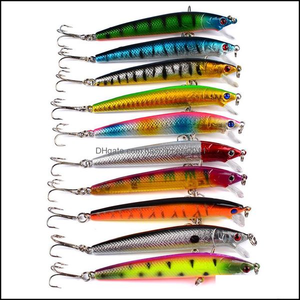 baits & lures fishing sports outdoors 10pc minnow lure floating laser hard artificial bait 3d eyes 9.5cm wobblers crankbait drop delivery 20
baits & lures fishing sports outdoors 10pc minnow lure floating laser hard artificial bait 3d eyes 9.5cm wobblers crankbait drop delivery 20