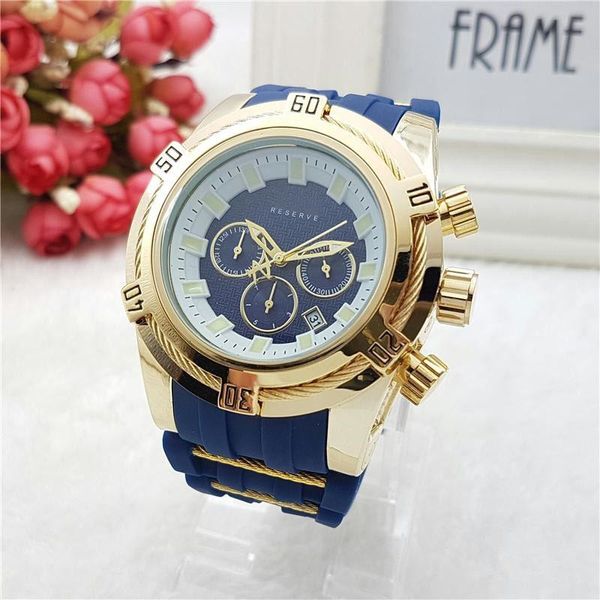 wristwatches invincible casual fashion mens quartz wirstwatch chronograph undefeated luxury watch invicto reloj de hombre for drop, Slivery;brown
wristwatches invincible casual fashion mens quartz wirstwatch chronograph undefeated luxury watch invicto reloj de hombre for drop, Slivery;brown