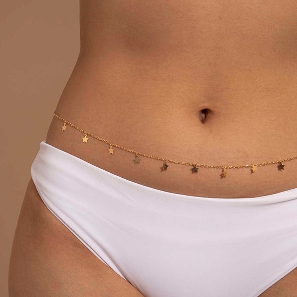 minimalist thin star harajuku pendant waist belt chain necklace gothic body jewelry for women dresses bikini y2k accessories p0811, Silver
minimalist thin star harajuku pendant waist belt chain necklace gothic body jewelry for women dresses bikini y2k accessories p0811, Silver