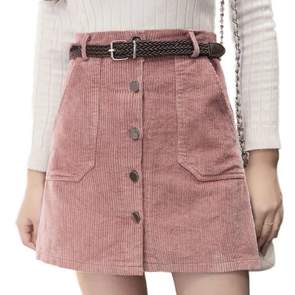 skirts 2021 winter autumn corduroy skirt ladies fashion high waist women's casual black khaki pink mini saias mujer
skirts 2021 winter autumn corduroy skirt ladies fashion high waist women's casual black khaki pink mini saias mujer