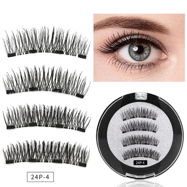 false eyelashes 3d magnetic with 4 magnets handmade makeup extended reusable min k6s1
false eyelashes 3d magnetic with 4 magnets handmade makeup extended reusable min k6s1