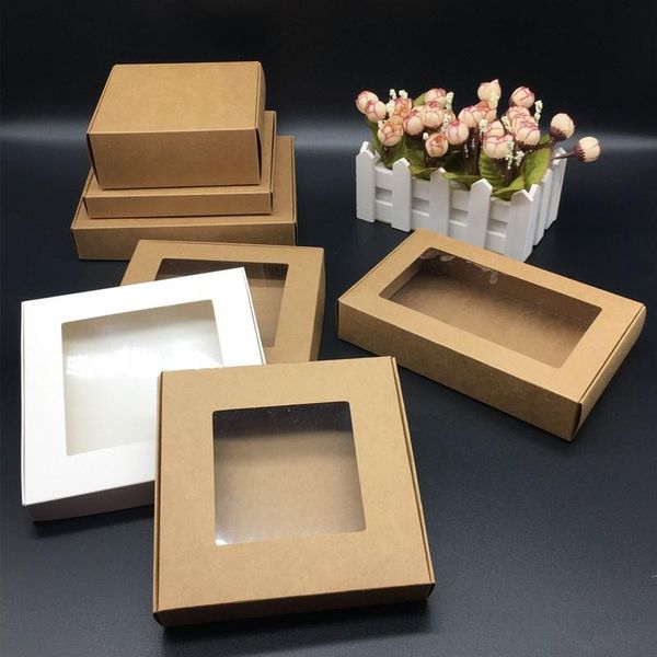 gift wrap multi-size paper gifts packaging boxes 50pcs clease pvc window wedding party candy handmade product storage packing
gift wrap multi-size paper gifts packaging boxes 50pcs clease pvc window wedding party candy handmade product storage packing