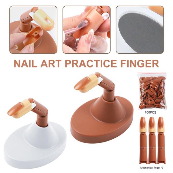 false nails nail art practice finger flexible movable fake with detachable base 3 fingers manicure tool for acrylic, Red;gold
false nails nail art practice finger flexible movable fake with detachable base 3 fingers manicure tool for acrylic, Red;gold
