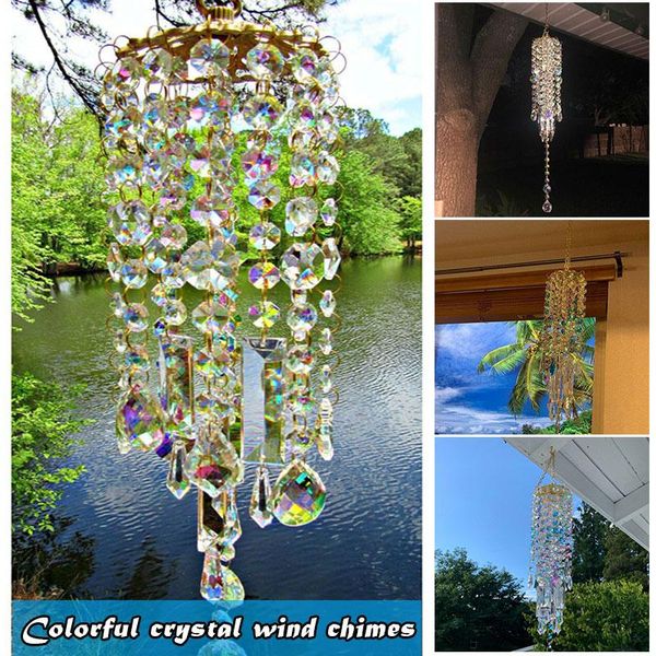 colorful crystal wind chimes perfect addition to your garden patio lawn gift for family and friends tn99 decorative objects & figurines
colorful crystal wind chimes perfect addition to your garden patio lawn gift for family and friends tn99 decorative objects & figurines