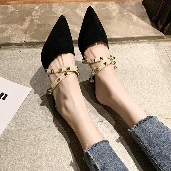 slippers 2021 women's shoes summer pointed dew slip non-slip ladies flat fashion woman women, Black
slippers 2021 women's shoes summer pointed dew slip non-slip ladies flat fashion woman women, Black