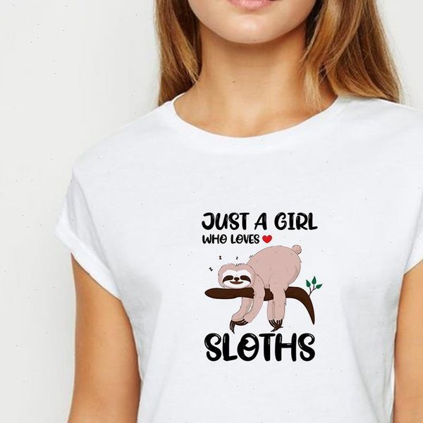 t womens shirts shirt female sloth just a girl ulzzang spring summer ropa mujer cute cartoon printing tee round neck, White
t womens shirts shirt female sloth just a girl ulzzang spring summer ropa mujer cute cartoon printing tee round neck, White
