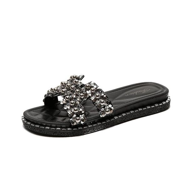 slippers women's shoes 2021 summer korean style outer wear fashion all-match flat-bottom flip-flop beach vacation sandals, Black
slippers women's shoes 2021 summer korean style outer wear fashion all-match flat-bottom flip-flop beach vacation sandals, Black