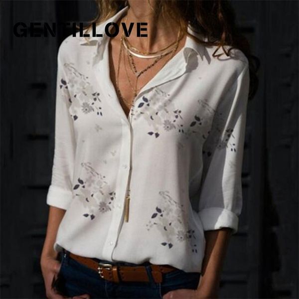 women long sleeve floral leopard print and blouses office lady shirt casual button turn-down neck wide slim blouse 210730, White
women long sleeve floral leopard print and blouses office lady shirt casual button turn-down neck wide slim blouse 210730, White