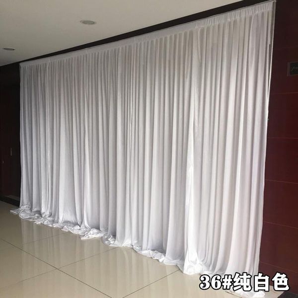 party decoration 1 piece 3mx6m white cutomized ice silk fabric curtain wedding ceremony birthday decor backdrop
party decoration 1 piece 3mx6m white cutomized ice silk fabric curtain wedding ceremony birthday decor backdrop