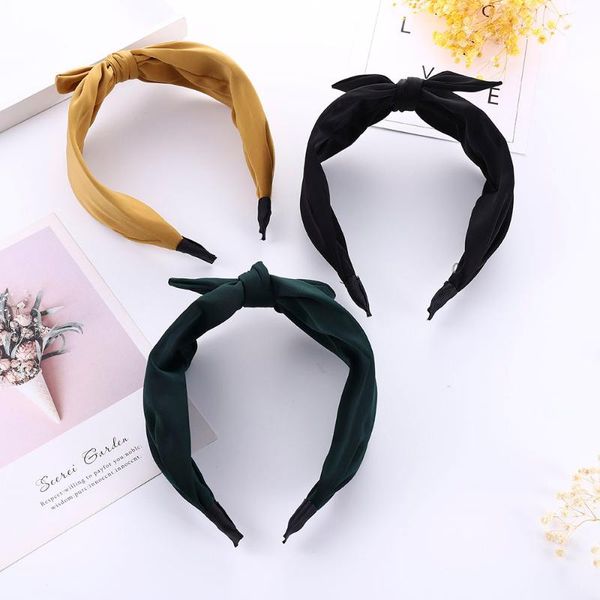 bow-knot wide headband cross cute temperament simple wild ears headdress hair accessories girl
bow-knot wide headband cross cute temperament simple wild ears headdress hair accessories girl