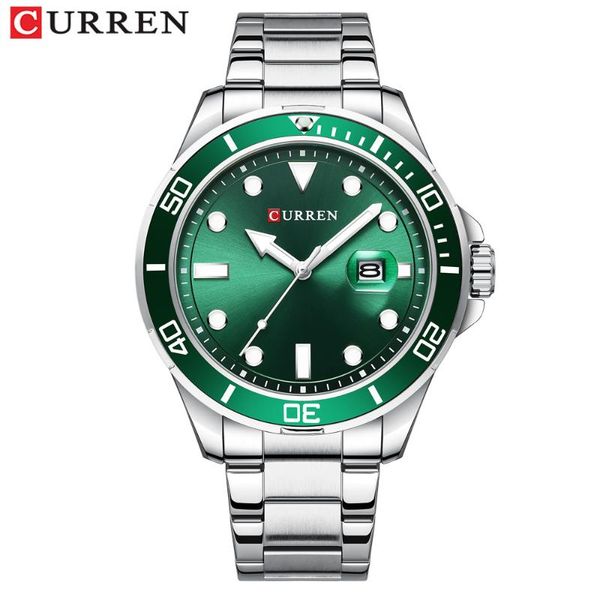 wristwatches curren / carrian 8388 men's watch waterproof quartz steel band business leisure calendar, Slivery;brown
wristwatches curren / carrian 8388 men's watch waterproof quartz steel band business leisure calendar, Slivery;brown