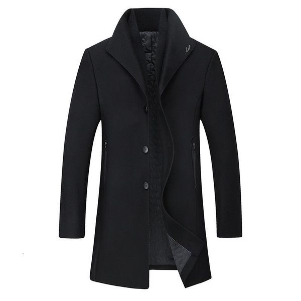 men's wool & blends middle-aged and old cloth coat winter the plus-size fertilizer thick coat male paragraph dust grows fat 37k7, Black
men's wool & blends middle-aged and old cloth coat winter the plus-size fertilizer thick coat male paragraph dust grows fat 37k7, Black